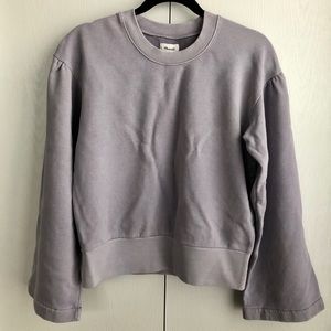 NWT MADEWEEL WIDE-SLEEVE SWEATSHIRT